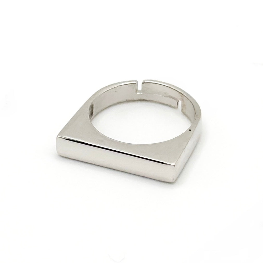 ANELLO LINGOTTO SILVER