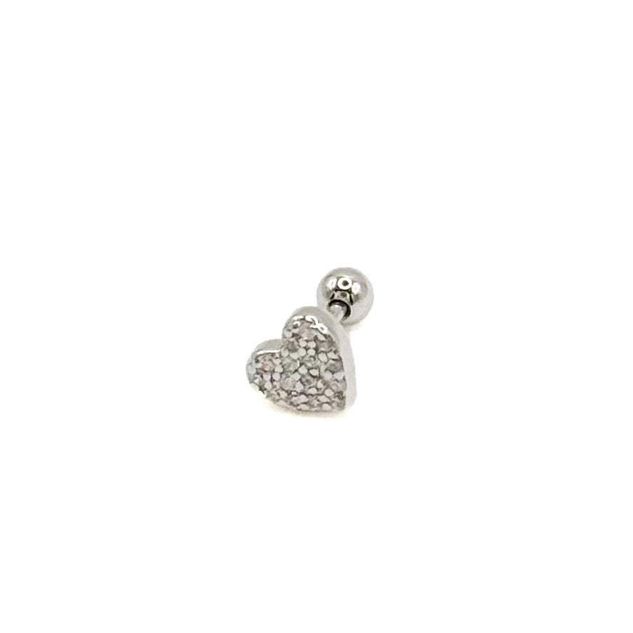 PIERCING HEART SILVER