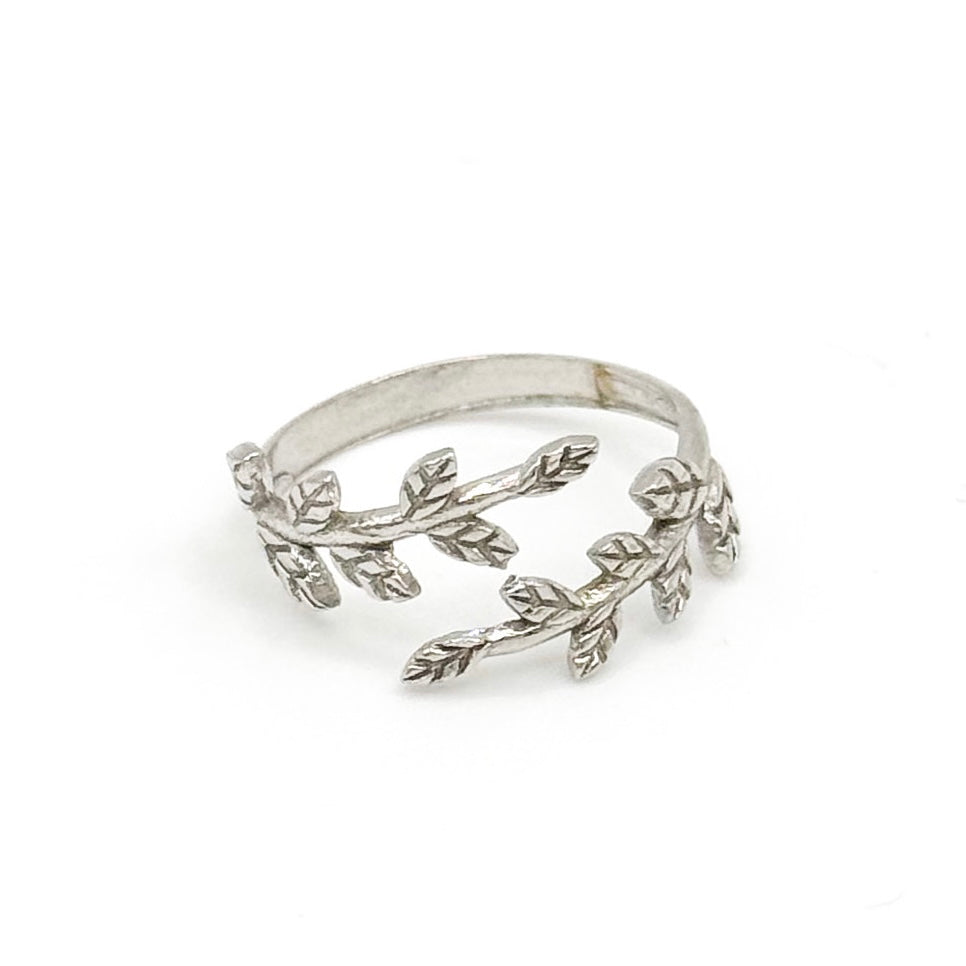 ANELLO FLORA SILVER