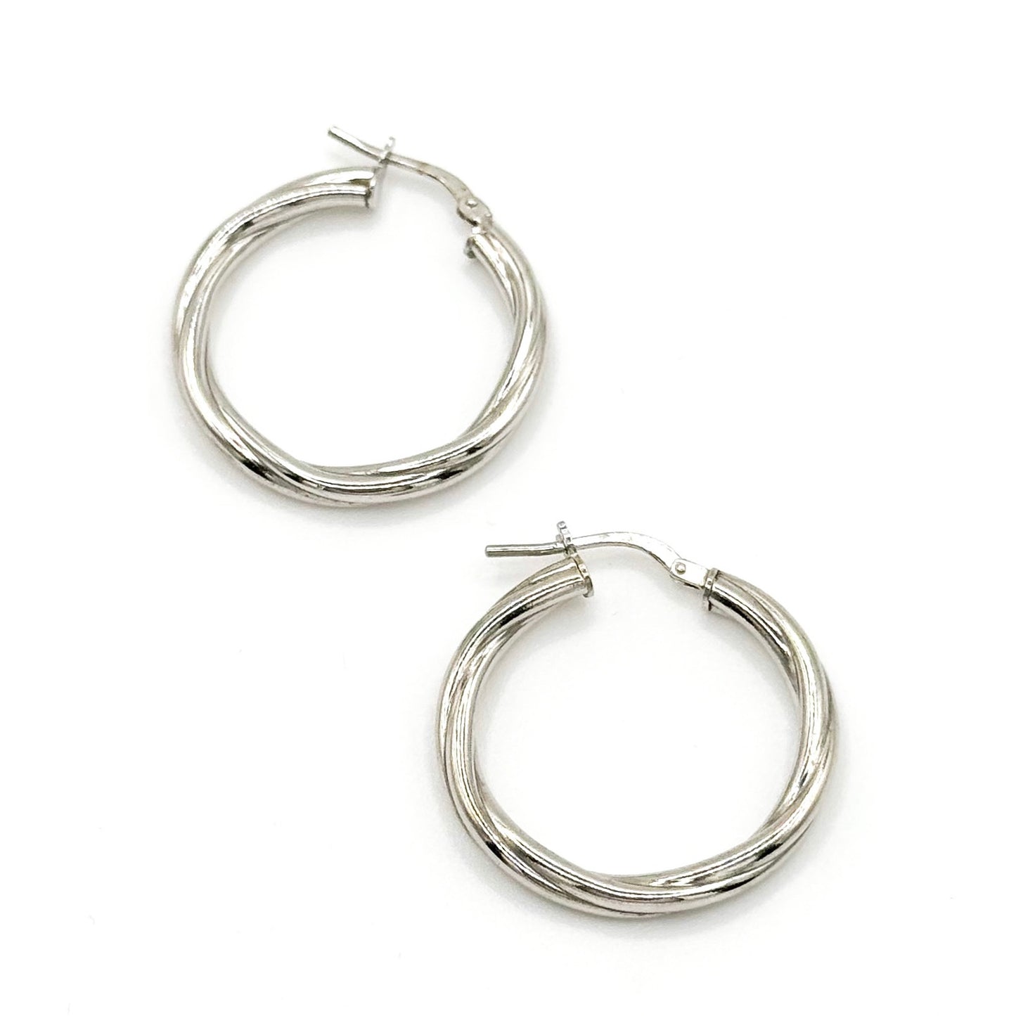 HOOP WAVY SILVER