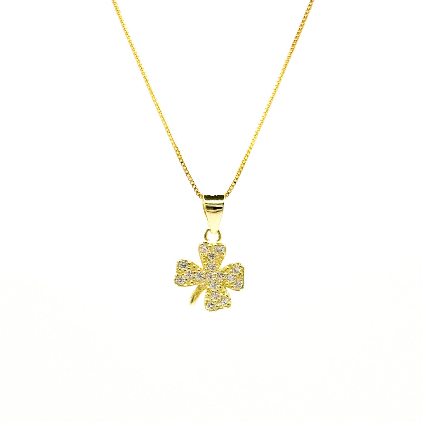 COLLANA QUADRIFOGLIO GOLD