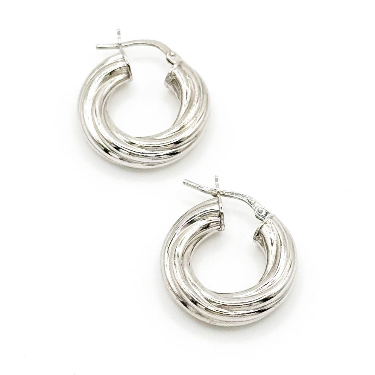 HOOP MINI SILVER TORCHON