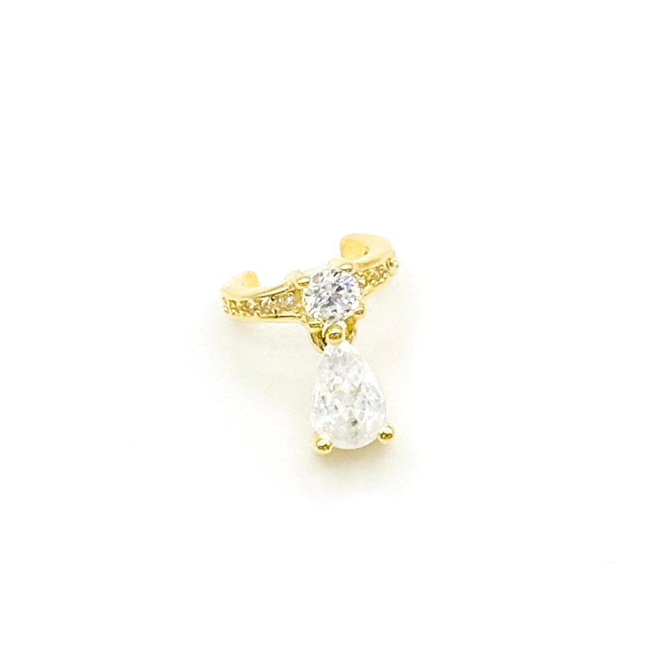 EAR CUFF DROP GOLD