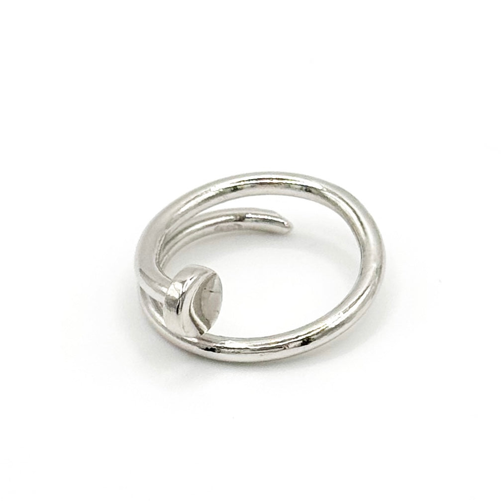 ANELLO PITON SILVER
