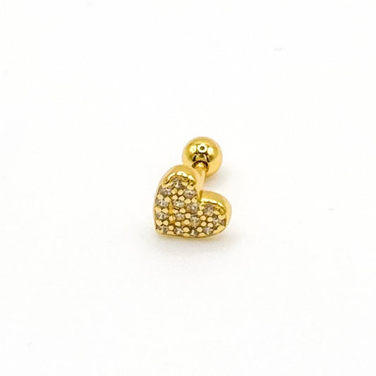 PIERCING HEART GOLD