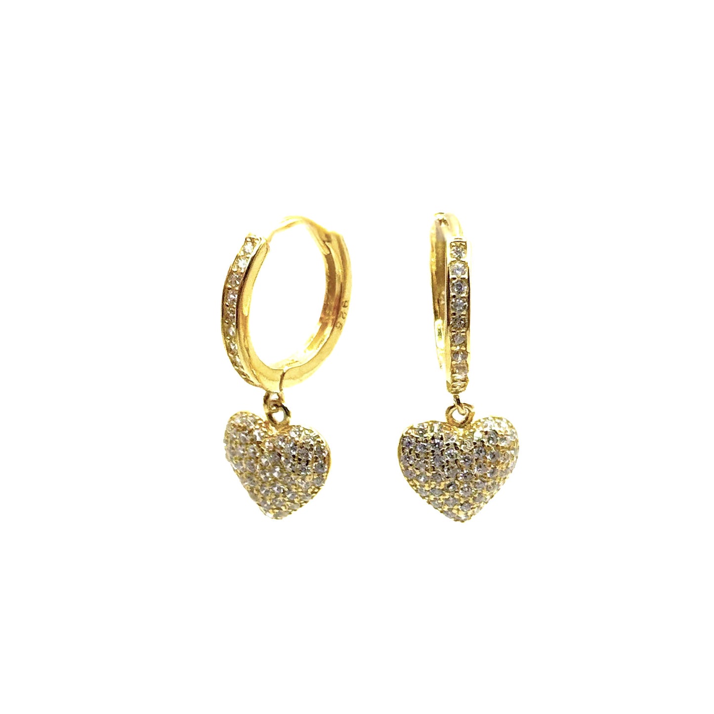 HOOP CUORE GOLD