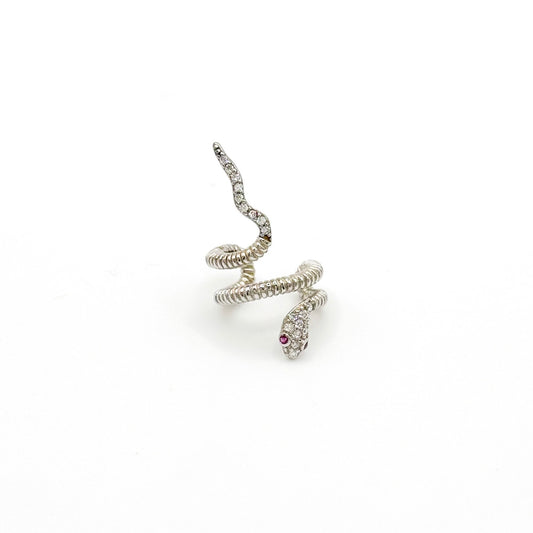 EAR CUFF SNAKE SILVER