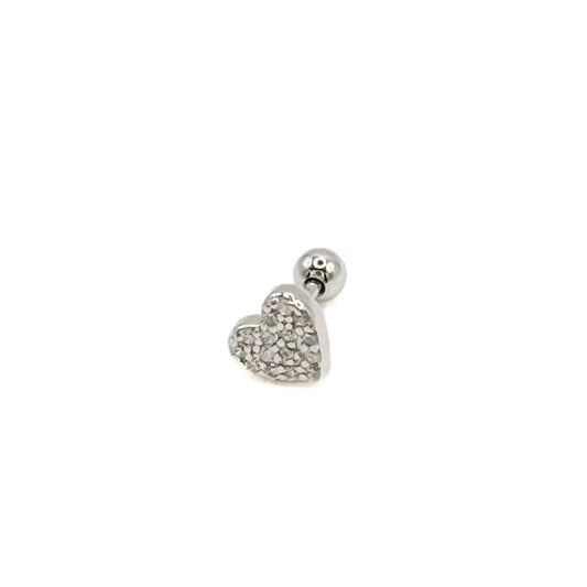 PIERCING HEART SILVER