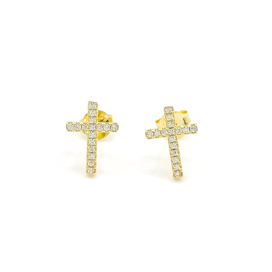 STUD CROCE GOLD