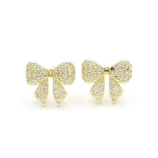 STUD BOW GOLD